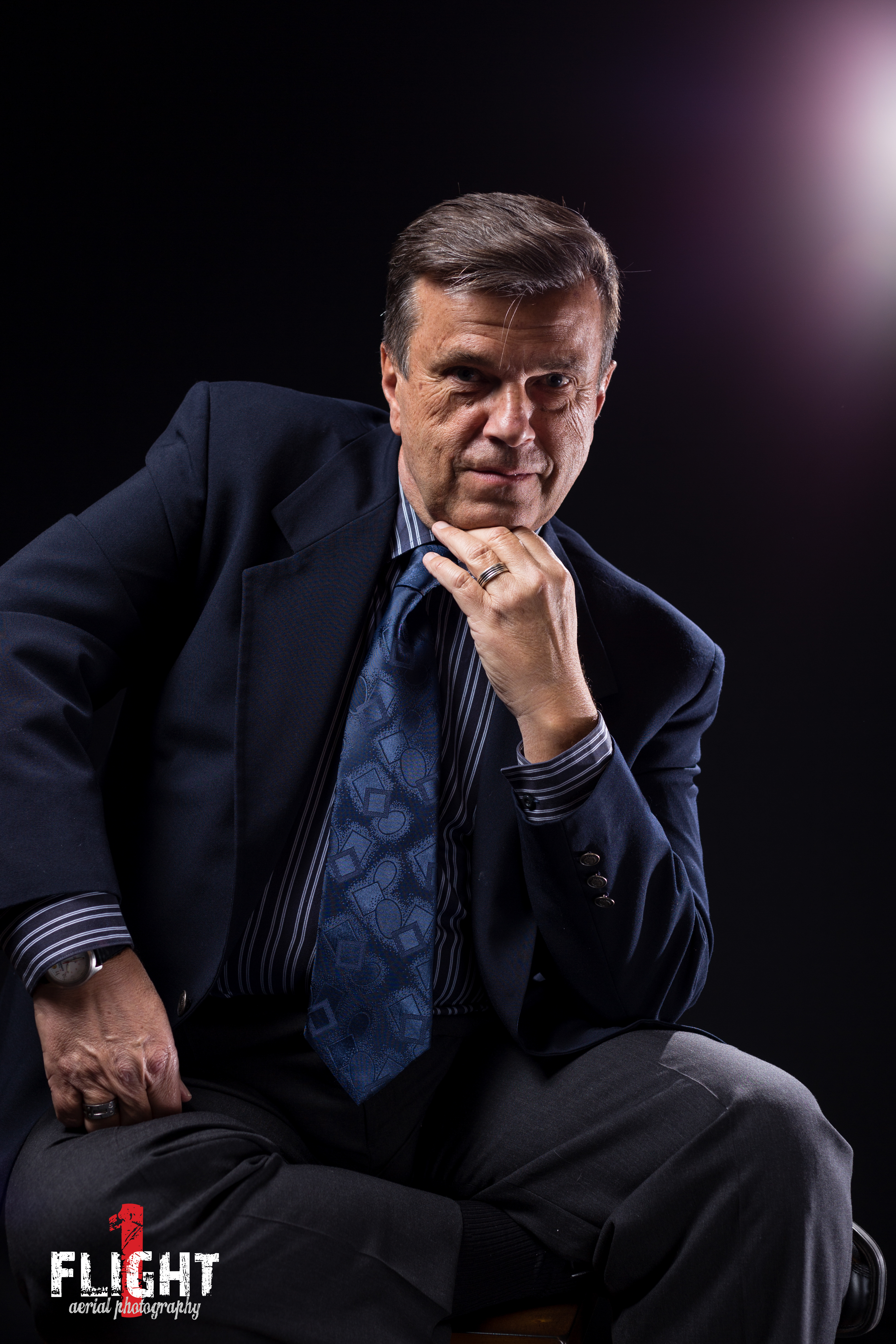Professional business headshot photography for corporate profiles in Denton, TX.
