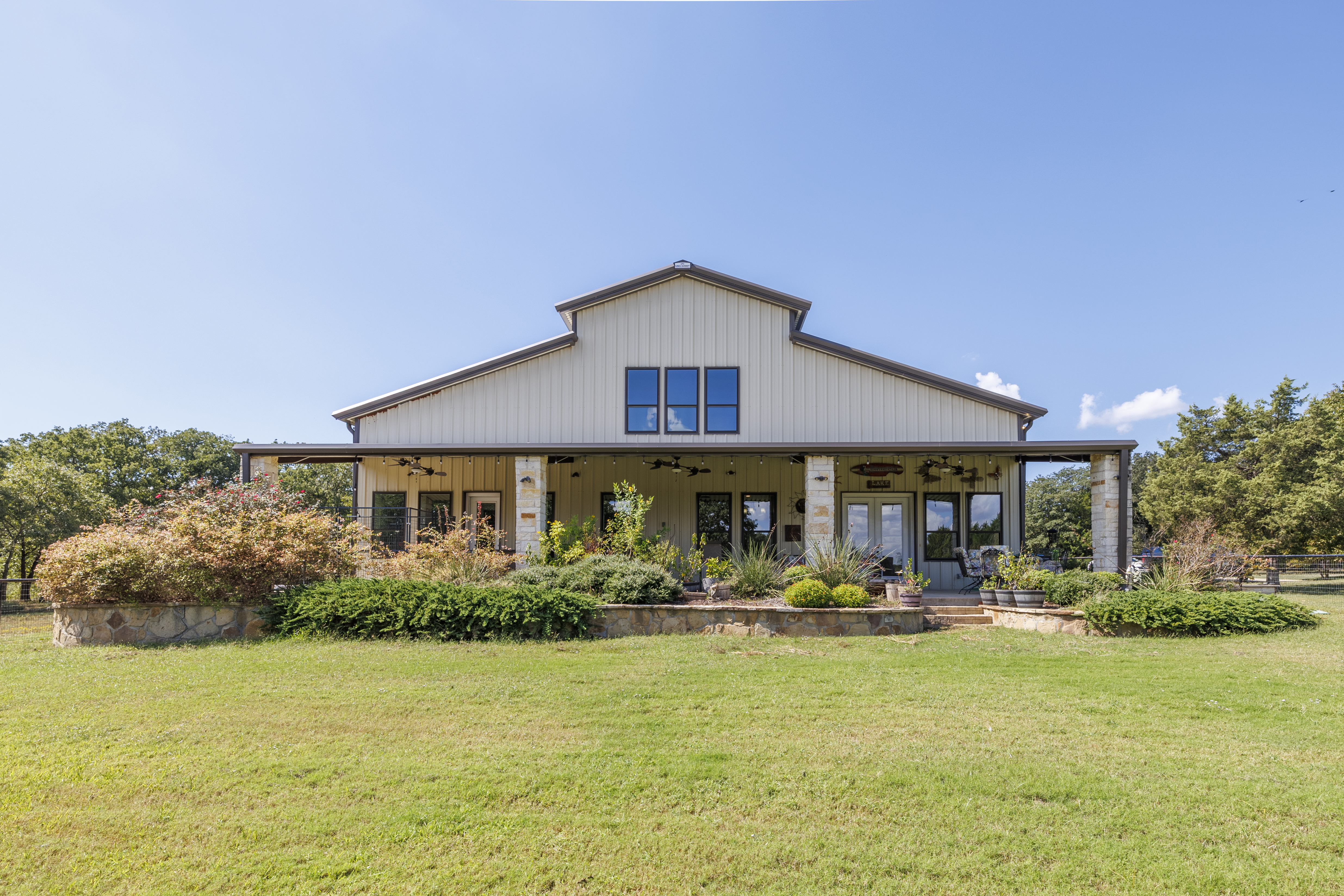 High-quality aerial real estate photography of a residential DFW home in North Texas.